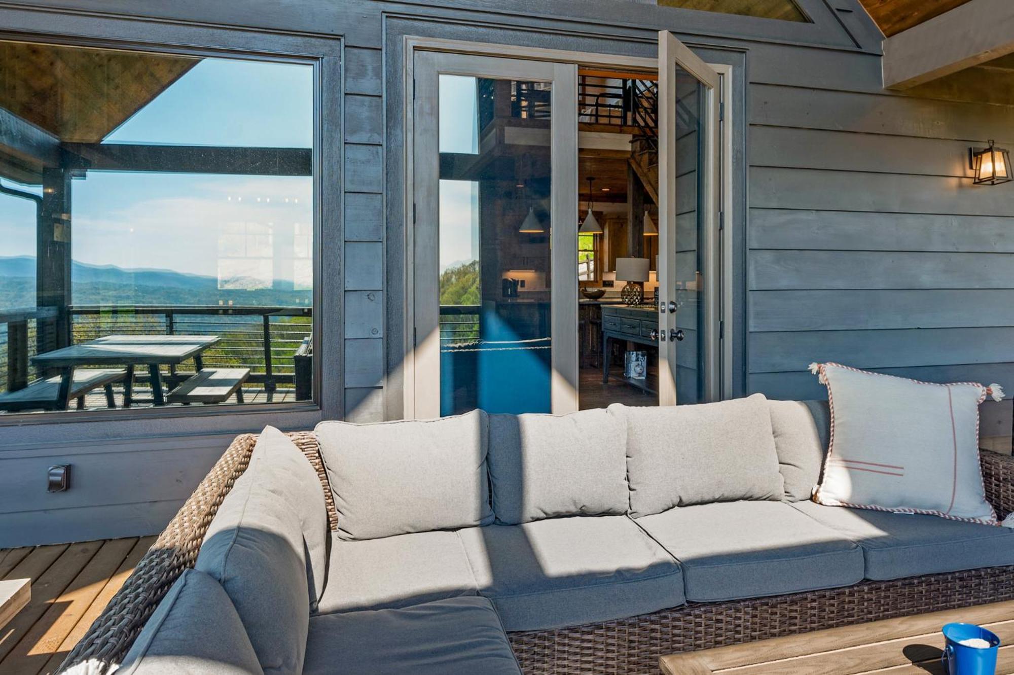 Mountain Air - Luxury Mountain View Cabin Blue Ridge Exterior photo