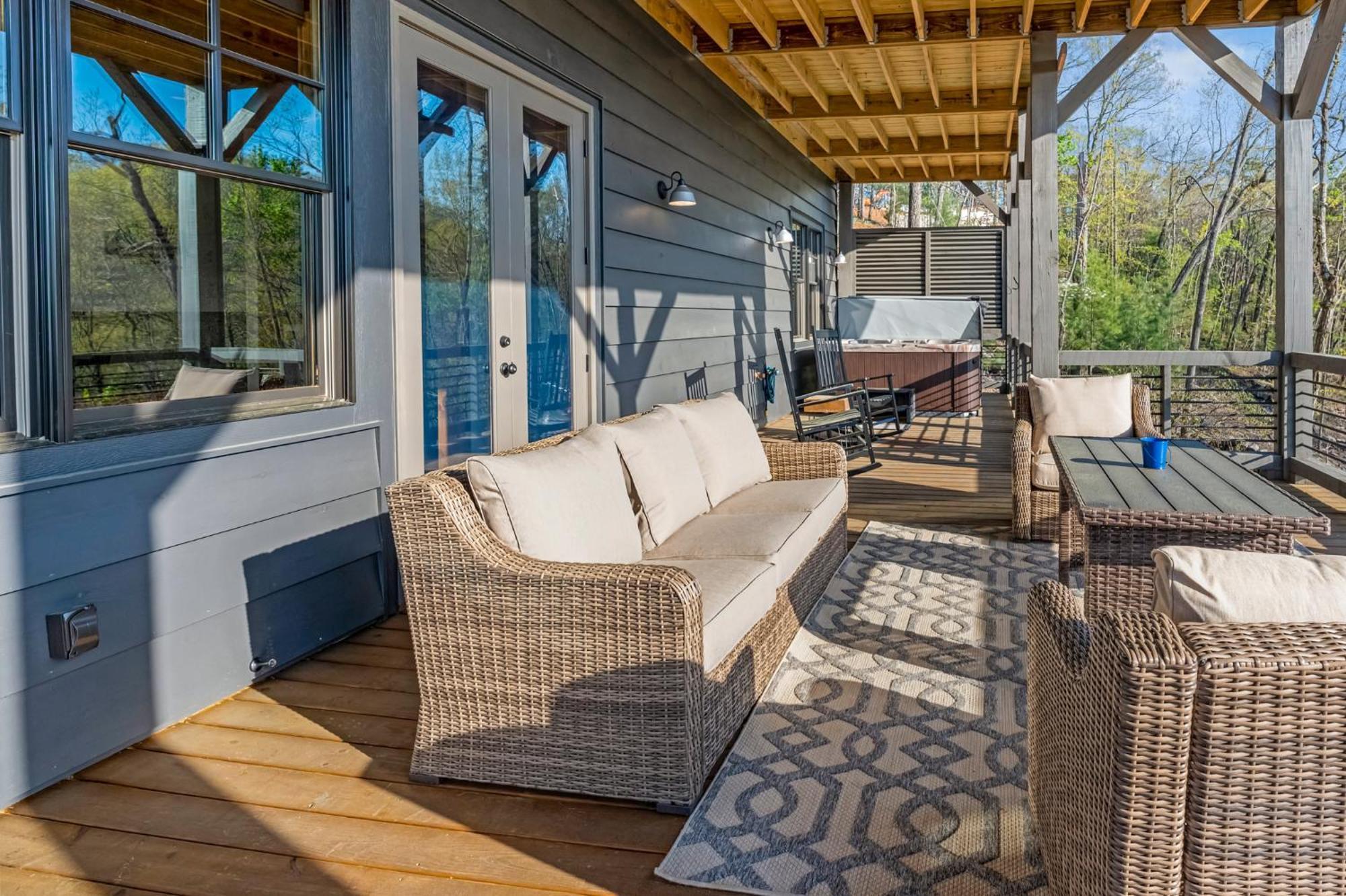 Mountain Air - Luxury Mountain View Cabin Blue Ridge Exterior photo