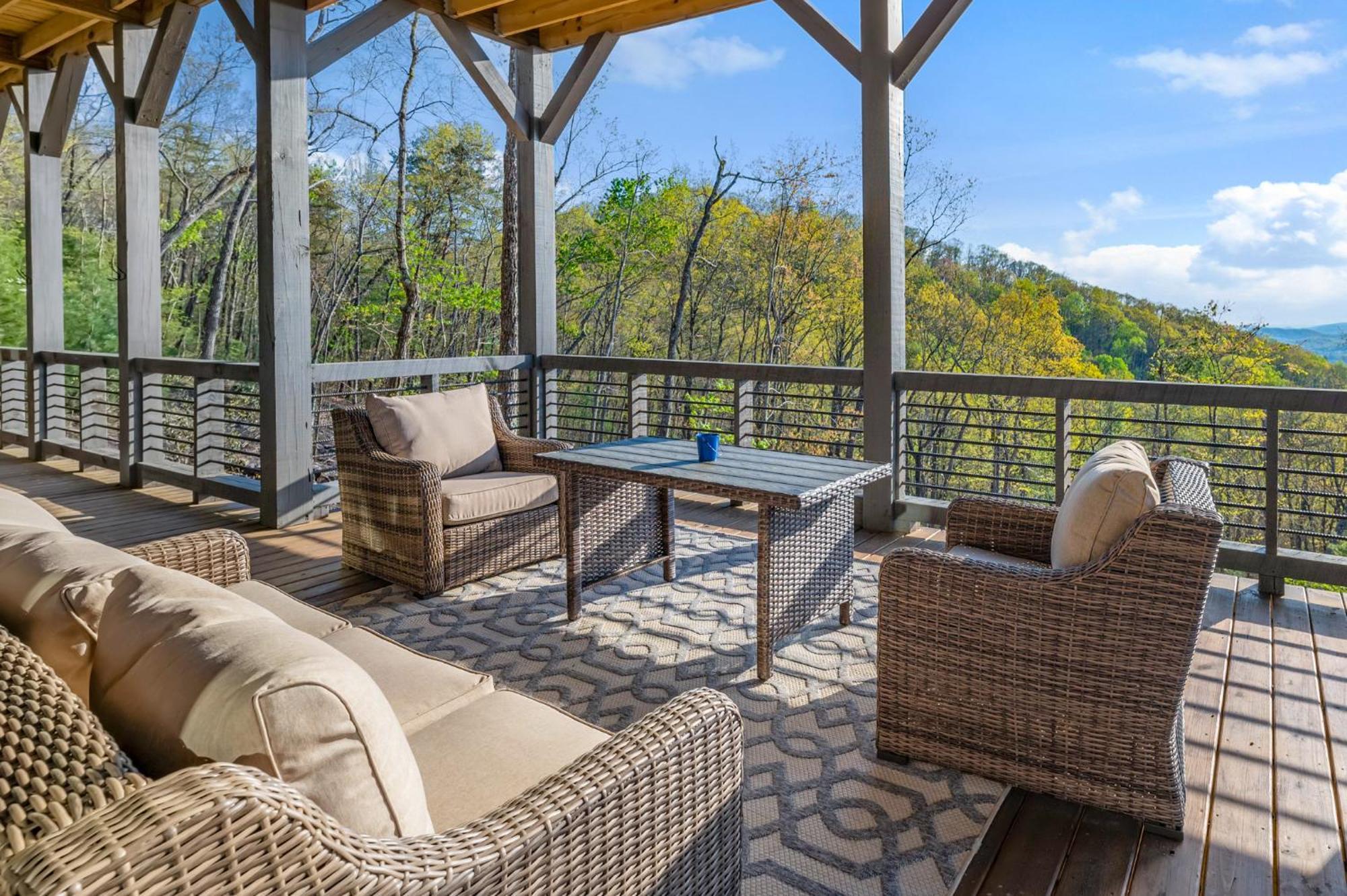 Mountain Air - Luxury Mountain View Cabin Blue Ridge Exterior photo