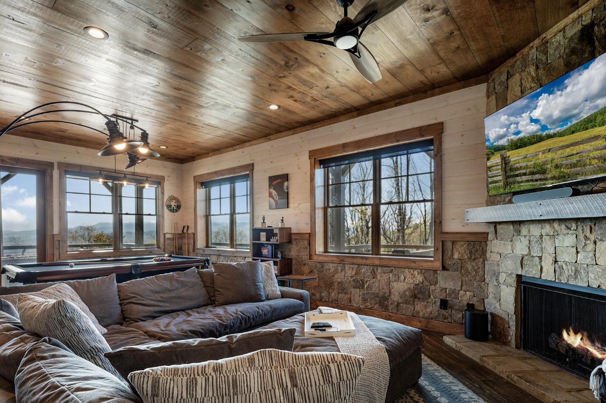 Mountain Air - Luxury Mountain View Cabin Blue Ridge Exterior photo